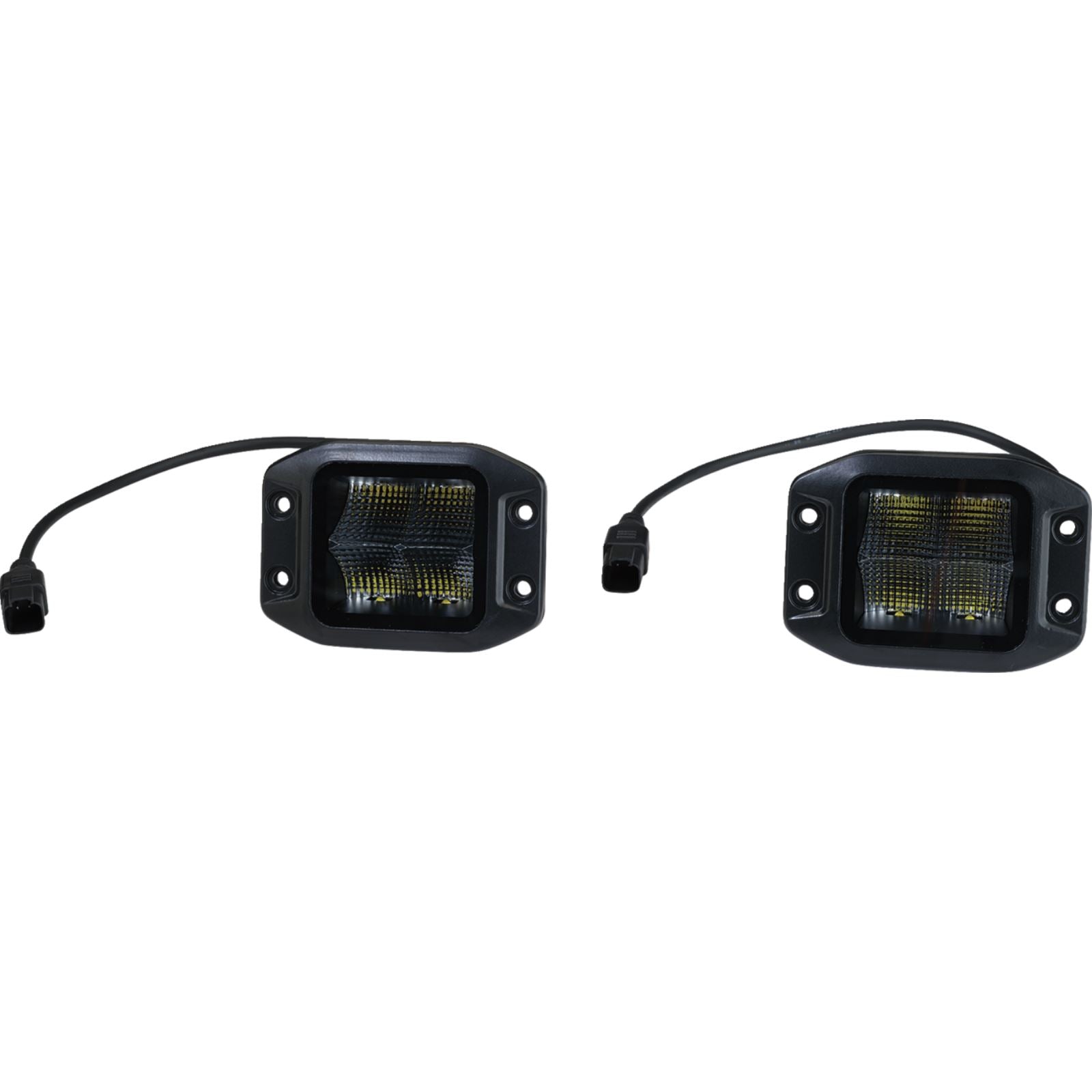 Moose Offroad Light Pods - LED - Flush Mount [MPN: MSE-LPKITF]_1828294