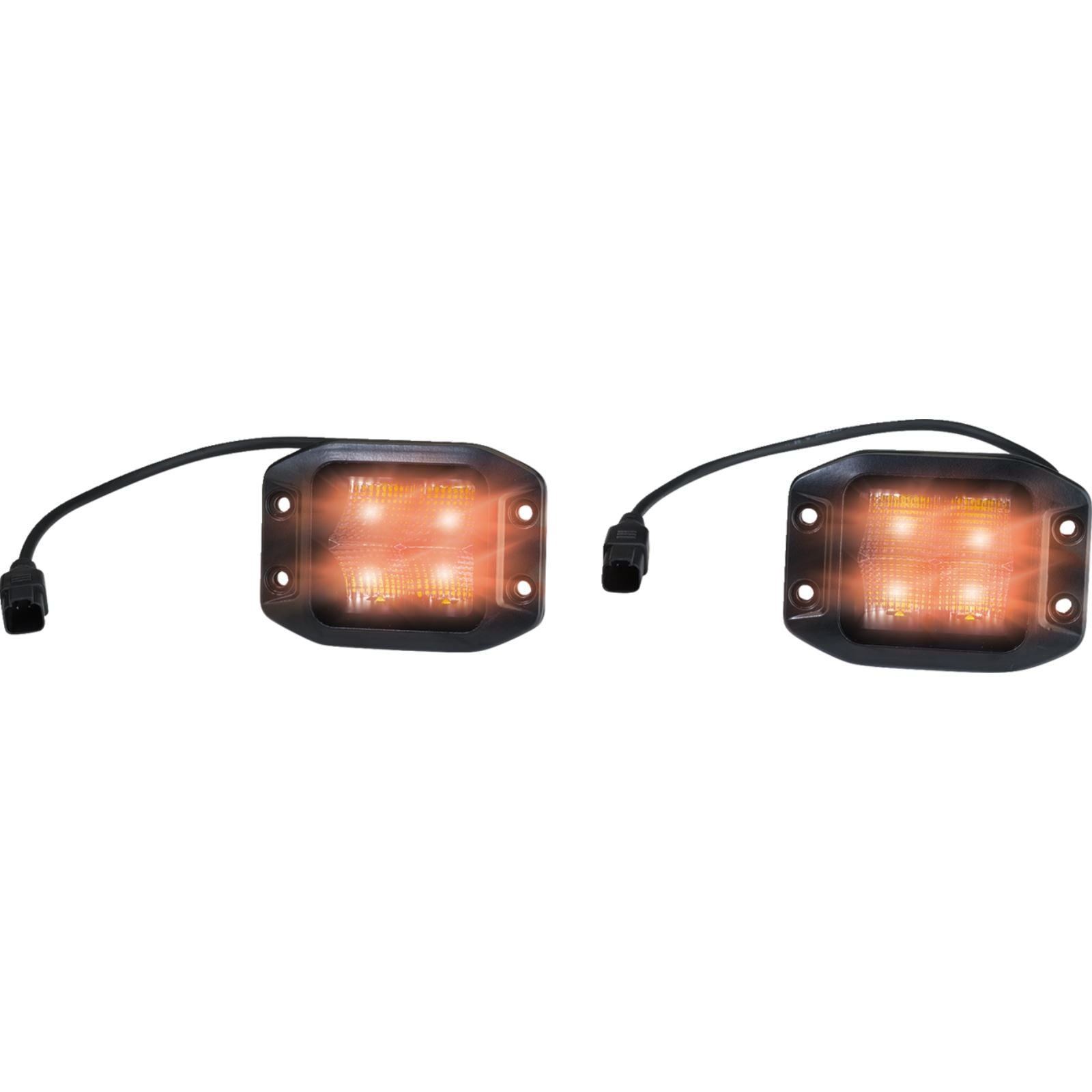 Moose Offroad Light Pods - LED - Flush Mount [MPN: MSE-LPKITFA]_1828270