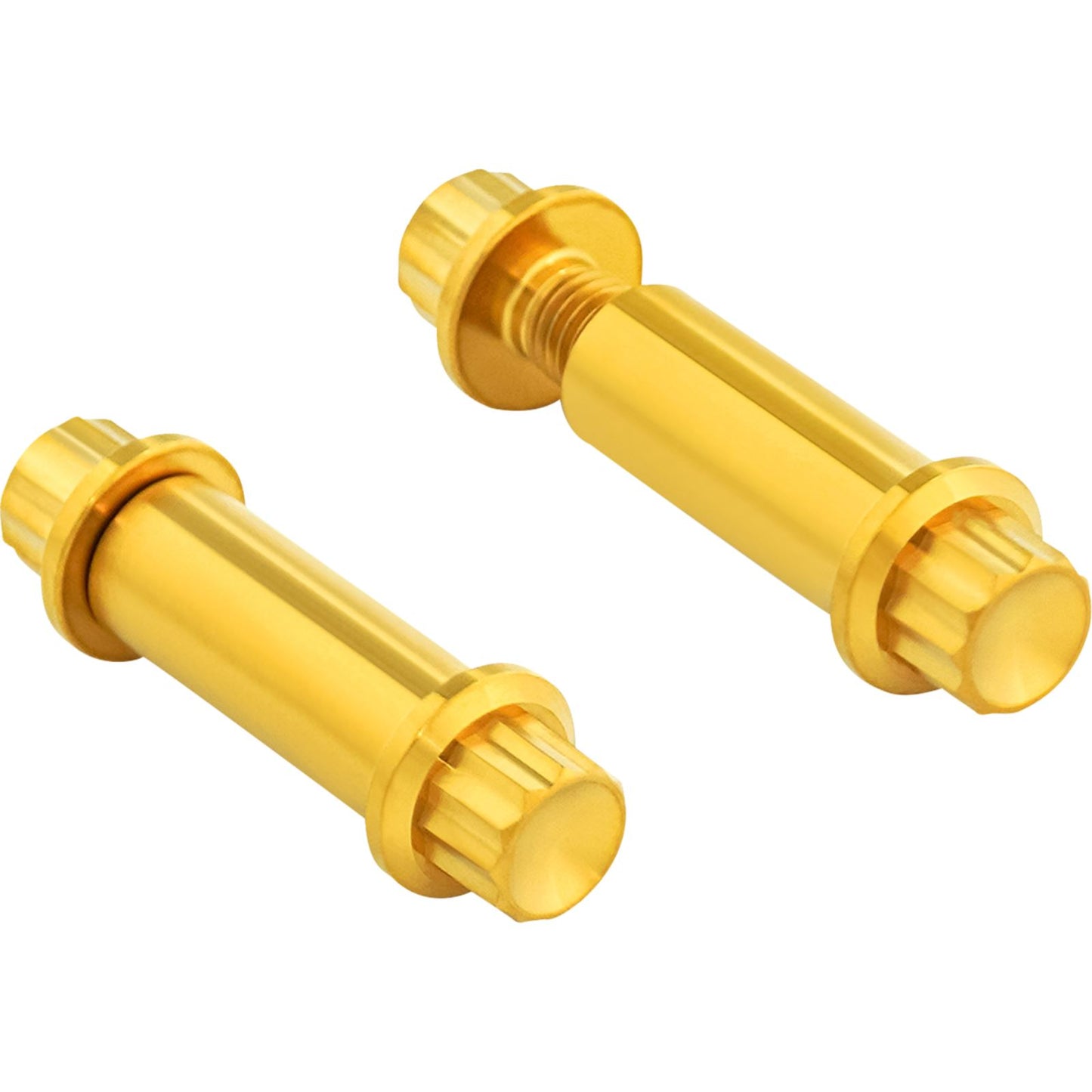 Arlen Ness Bolt Kit - Footpeg - 12-Point - Titanium - Gold [MPN: 300-802]_1828202