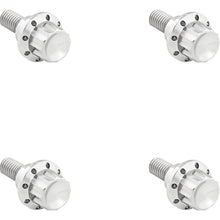 Arlen Ness Bolt Kit - Windshield - 12-Point - Titanium - Silver [MPN: 300-809]_1828300