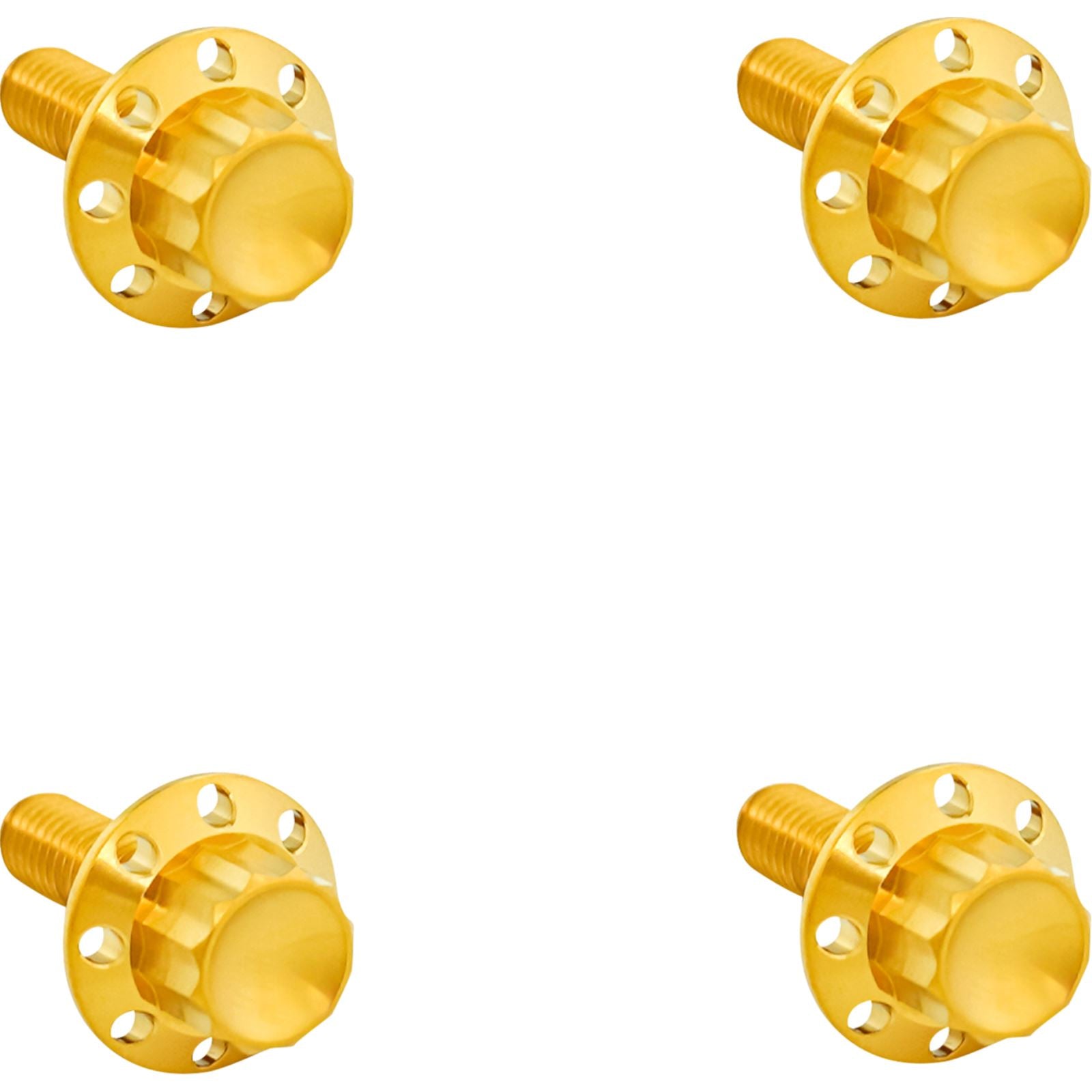 Arlen Ness Bolt Kit - Windshield - Titanium - 12-Point - Gold [MPN: 300-817]_1828313