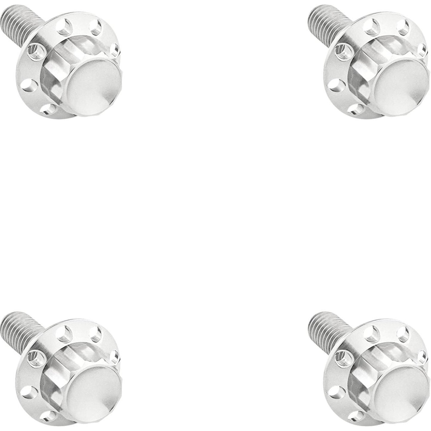 Arlen Ness Bolt Kit - Windshield - Titanium - 12-Point - Polished [MPN: 300-839]_1836364