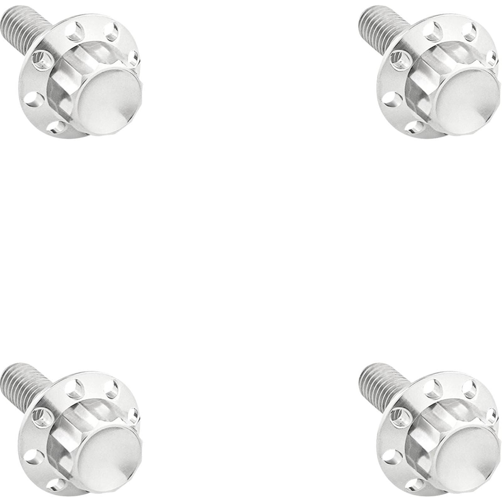 Arlen Ness Bolt Kit - Windshield - Titanium - 12-Point - Polished [MPN: 300-839]_1836364