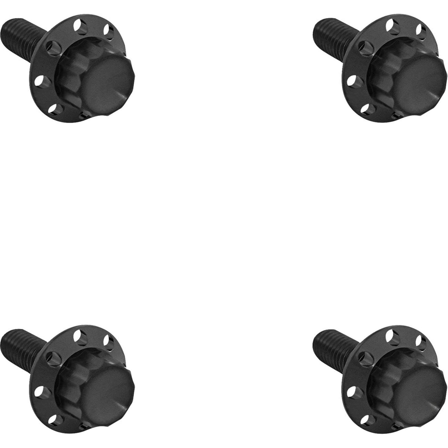 Arlen Ness Bolt Kit - Windshield - Titanium - 12-Point - Black [MPN: 300-840]_1836372