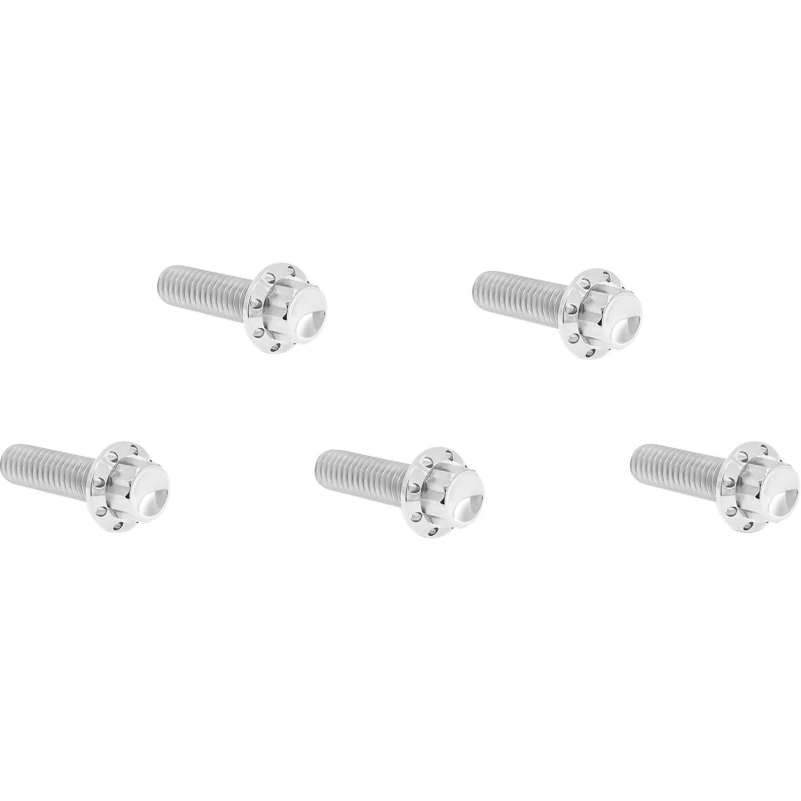 Arlen Ness Bolt Kit - Derby Cover - 12-Point - Titanium - Polished [MPN: 300-923]_1842337