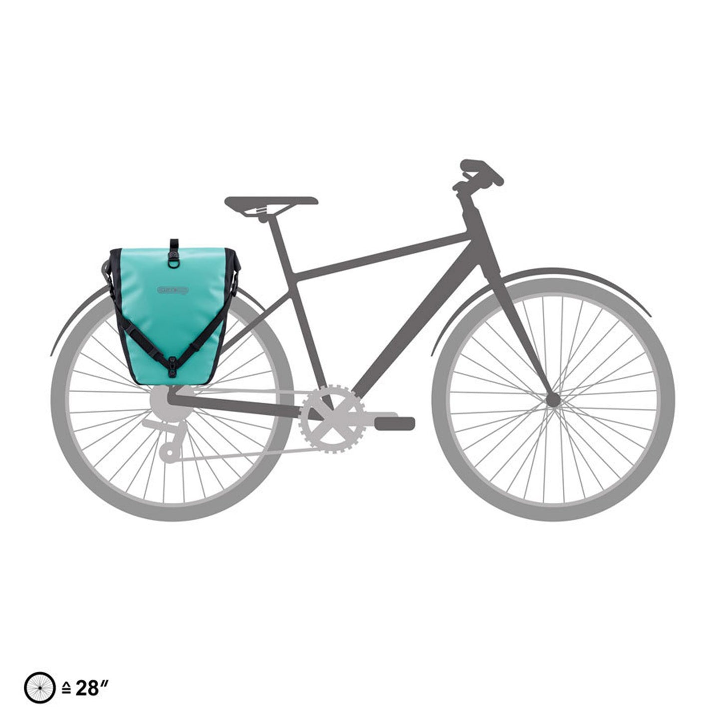 Ortlieb Back-Roller Free Pannier - 40L - Pair - Lagoon/Black [MPN: F510401]_1920819