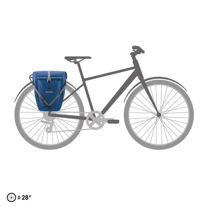 Ortlieb Back-Roller Plus Pannier - 23L - Each - Denim [MPN: F5214]_1920830
