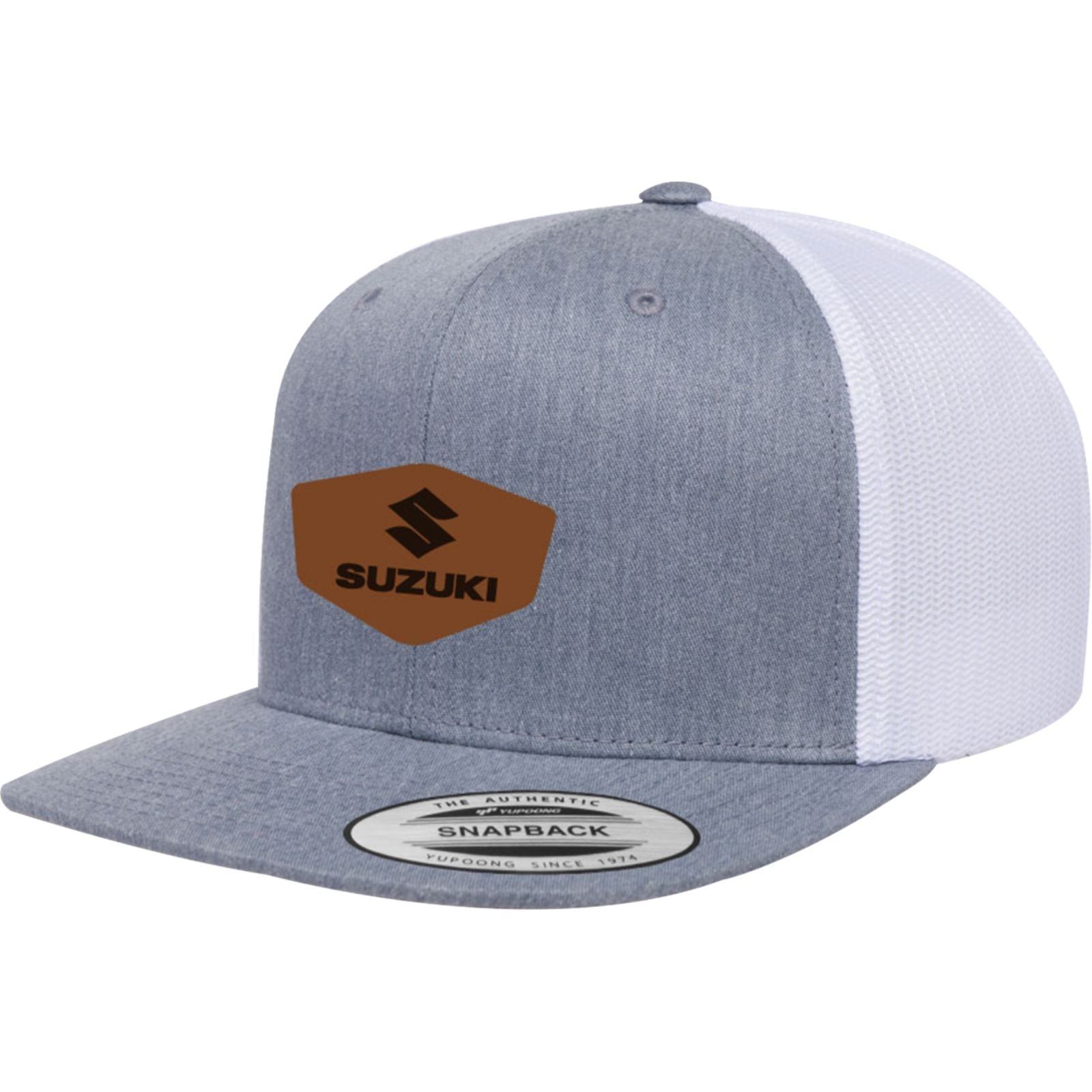 Factory Effex SUZUKI HERITAGE snapback hat / heather-white [MPN: 29-86400]_1944738
