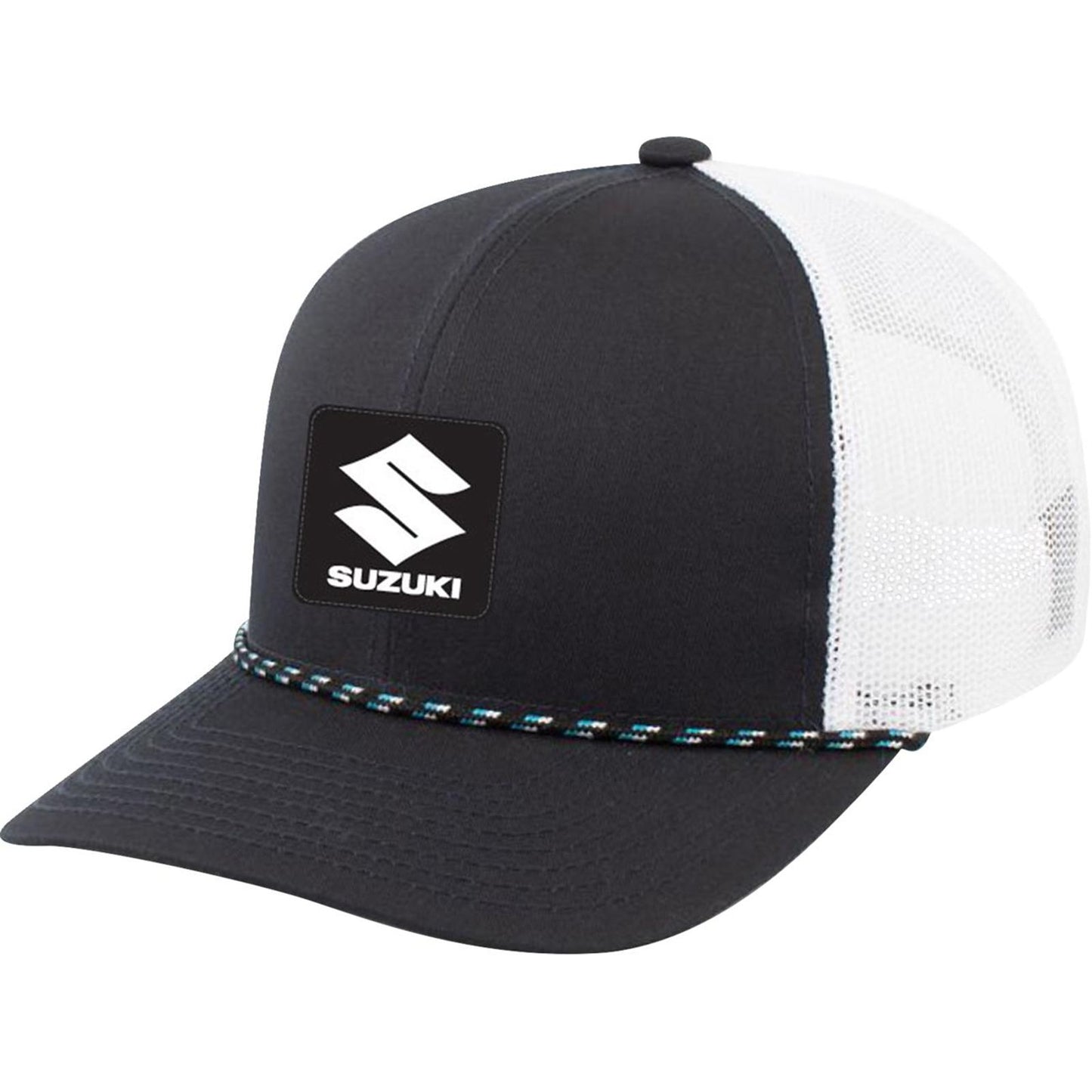 Factory Effex Suzuki Explorer Braided Snapback Hat - Dark Navy Blue/White [MPN: 29-86406]_2098714