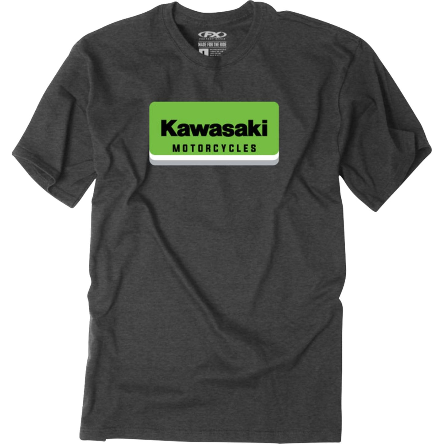 Factory Effex Kawasaki Nova T-Shirt - Heather Charcoal_1943693