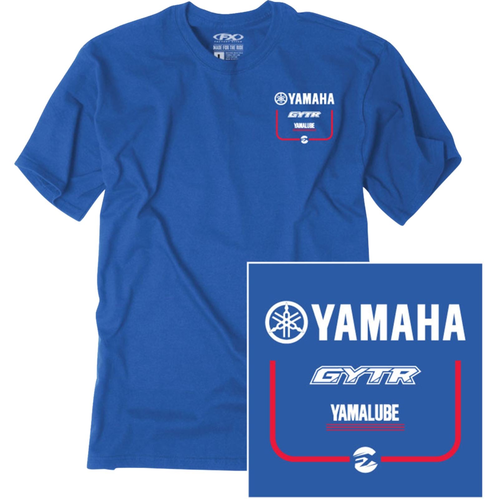 Factory Effex Yamaha Upshift T-Shirt - Royal_1945394