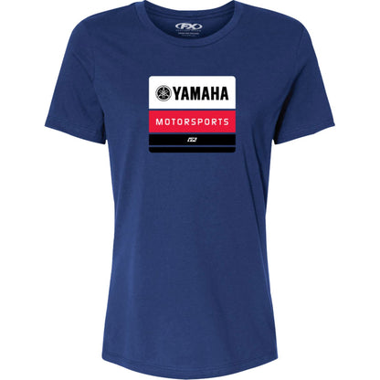 Factory Effex Yamaha Phase Women's T-Shirt - Navy_1944351