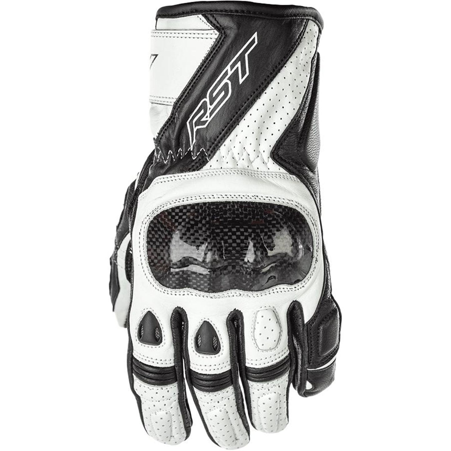 RST Moto Stunt III CE Ladies Gloves - Black/White_1836386
