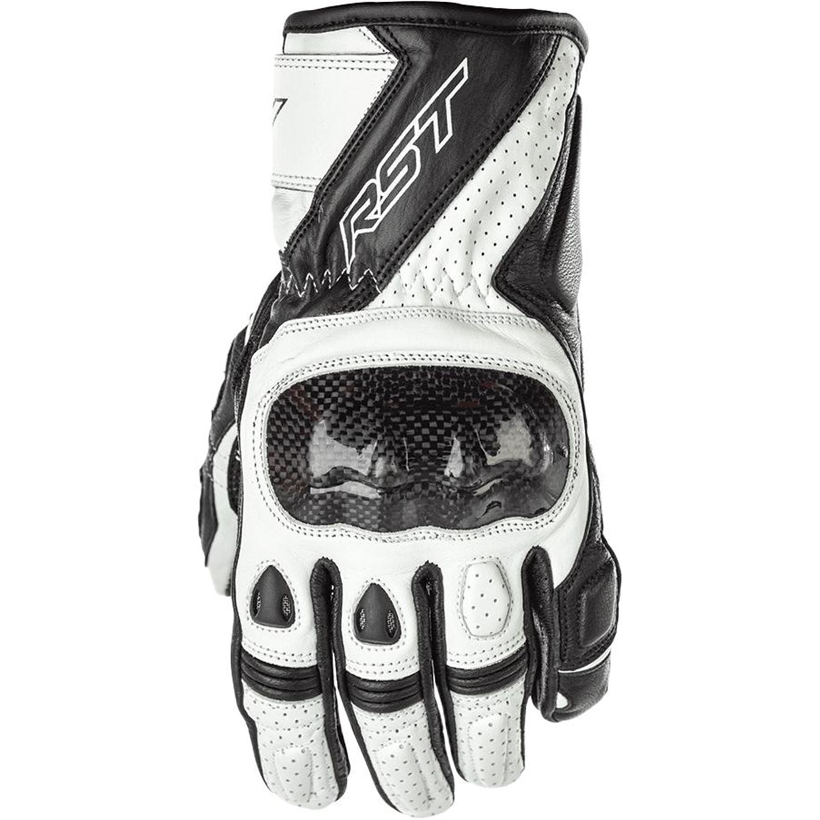 RST Moto Stunt III CE Ladies Gloves - Black/White_1836386