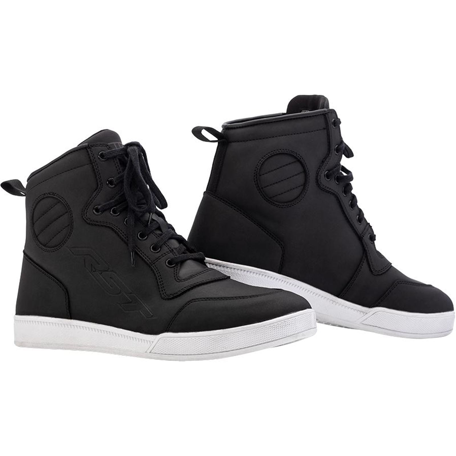 RST Moto HiTop Moto Sneakers Motorcycle Ladies Shoes CE WP - Black_1839665