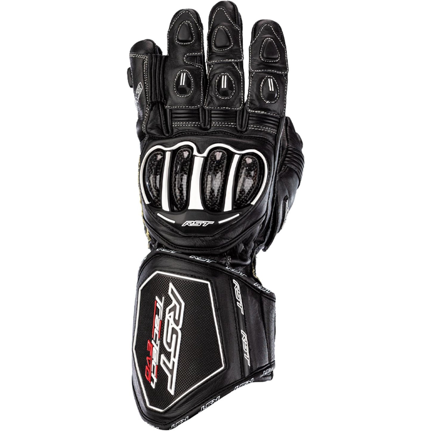 RST Moto Tractech EVO 4 CE Ladies Gloves - Leather - Black_1889045