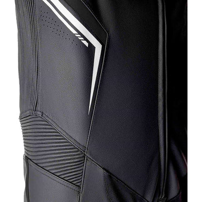 RST Moto S1 D3O Motorcycle Leather Suit - Black/White_1888381