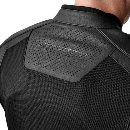 RST Moto S1 D3O Mesh Leather Jacket - Black_1839650
