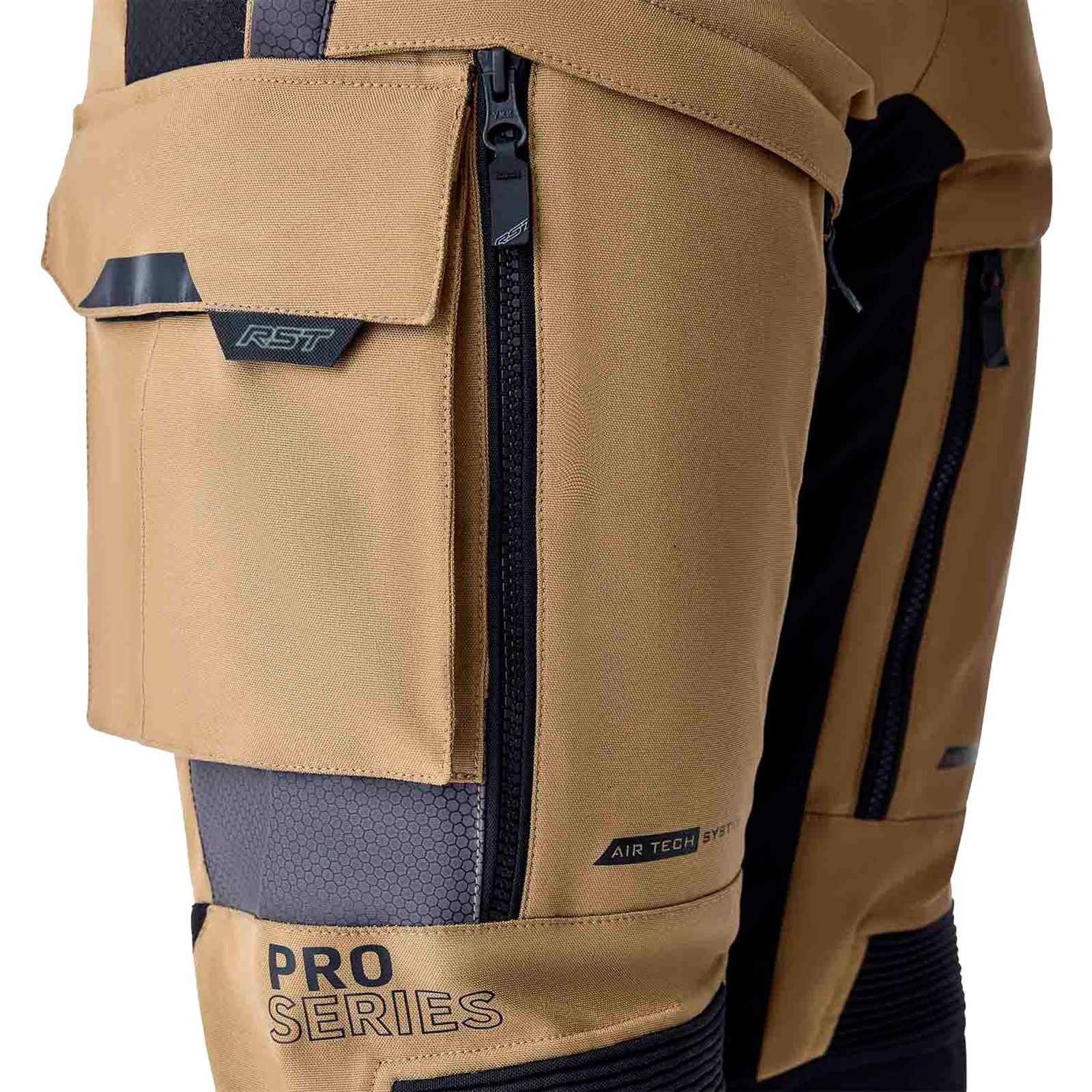 RST Moto PS Adventure D3O Pants - Sand/Black - Textile_1836845