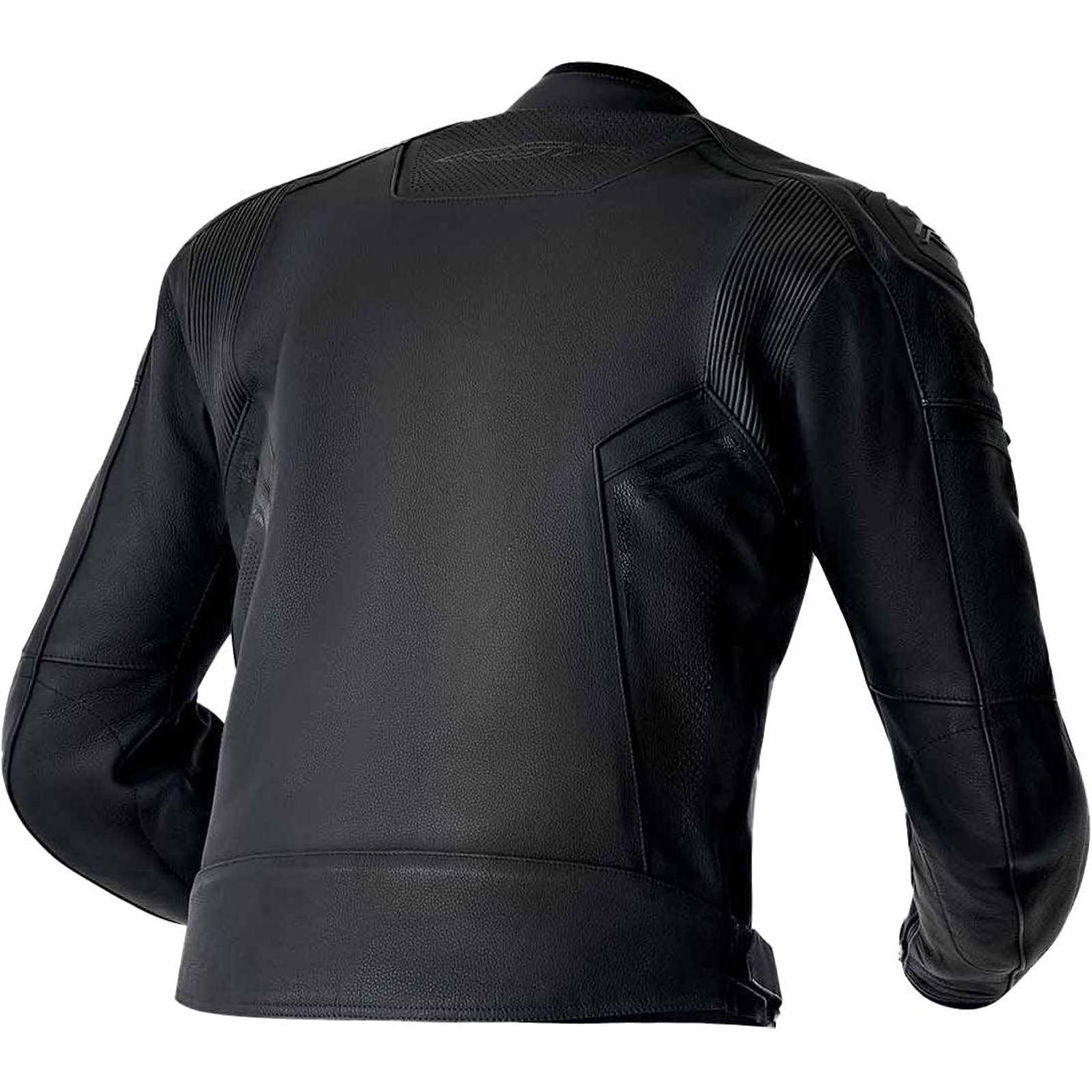 RST Moto S1 D3O Leather Ladies Jacket - Black/White_1837000