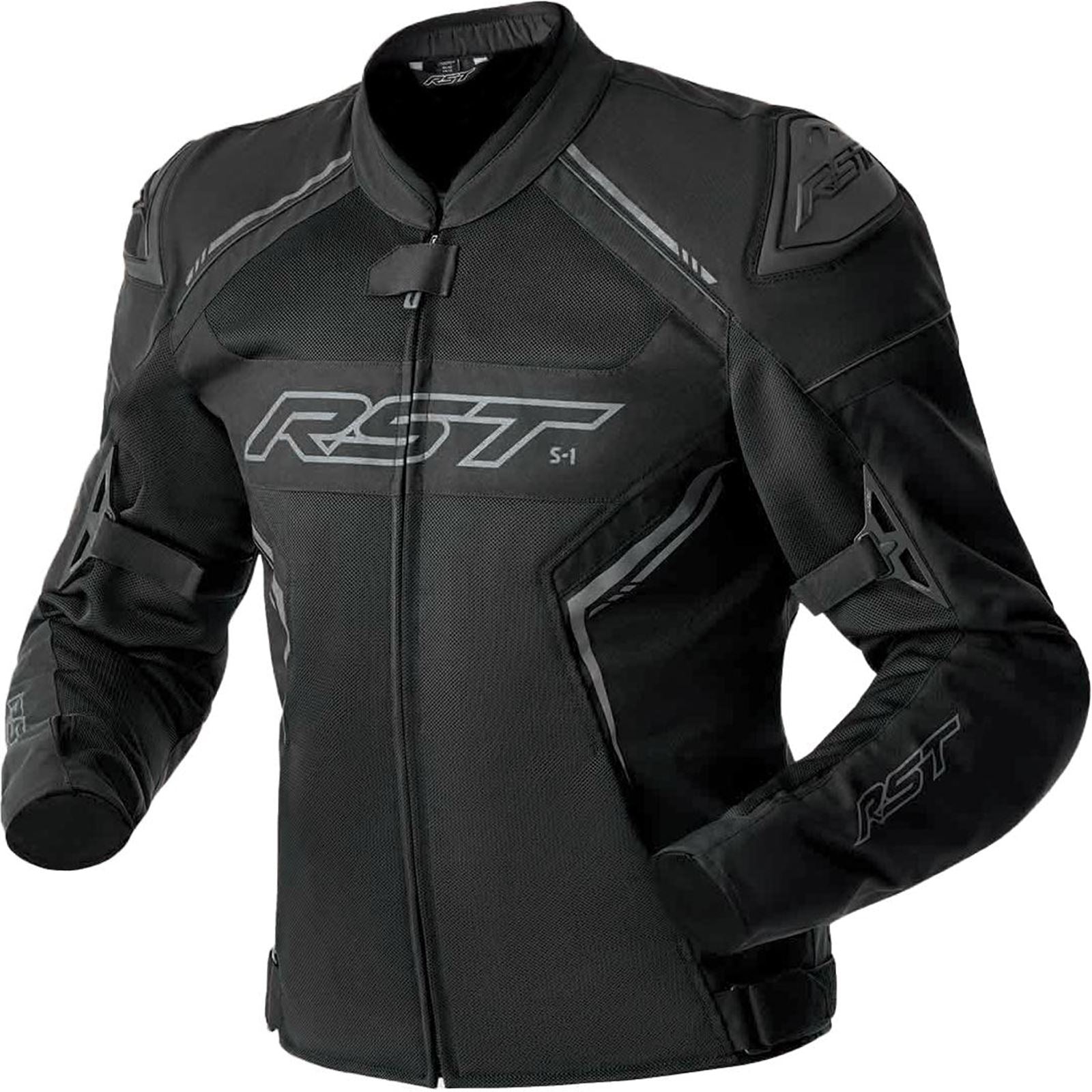RST Moto S1 D3O Mesh Ladies Jacket - Black - Textile_1836996