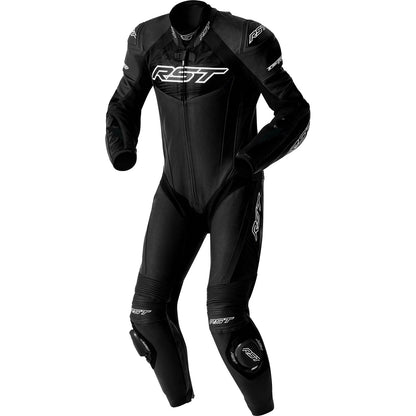 RST Moto Tractech EVO D3O Motorcycle Leather Suit - Black/White_1838166