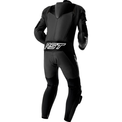 RST Moto Tractech EVO D3O Motorcycle Leather Suit - Black/White_1838360