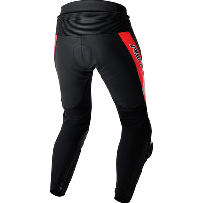 RST Moto Tractech EVO 5 D3O Pants - Black/Flo Red - Leather_1837075