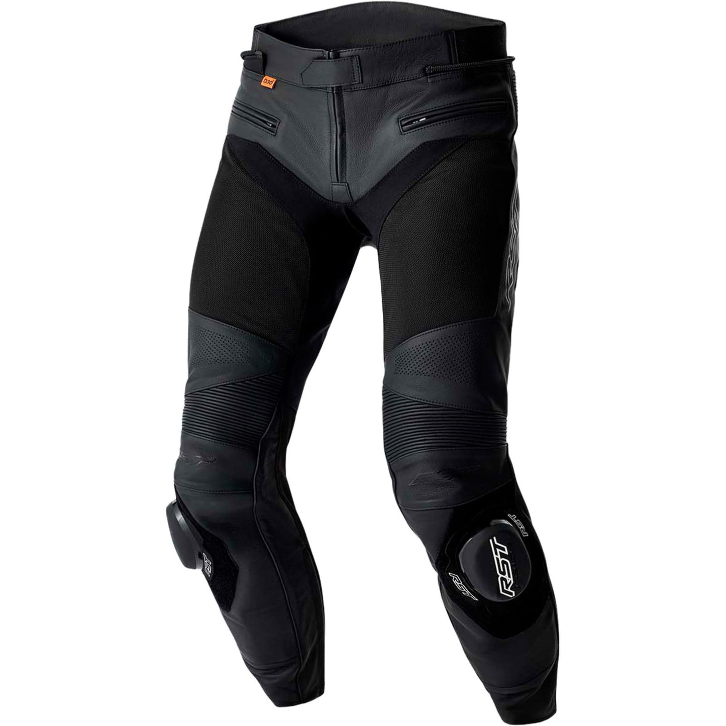 RST Moto S1 D3O Mesh Leather Pants - Black_1888466