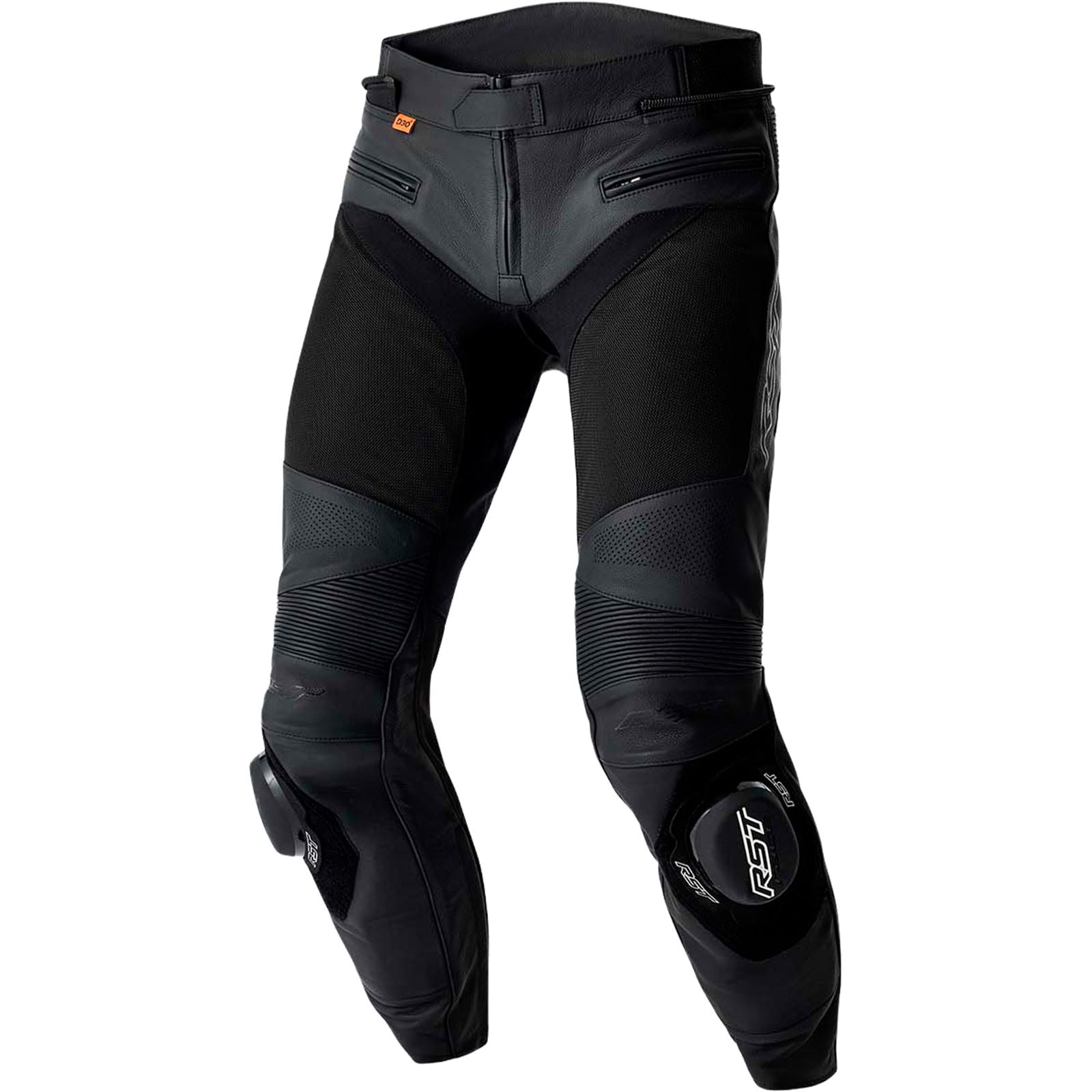 RST Moto S1 D3O Mesh Leather Pants - Black_1888466