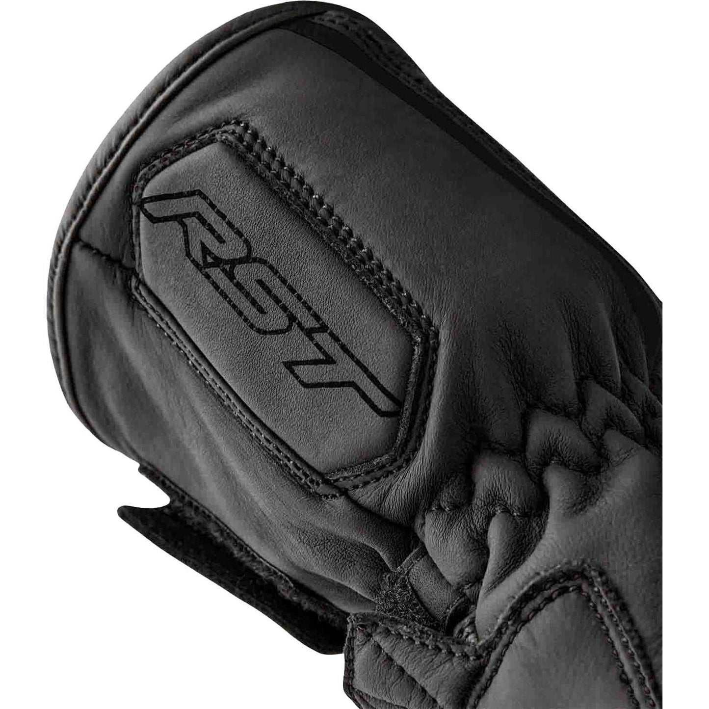 RST Moto S1 D3O Leather Gloves - Black_1837137