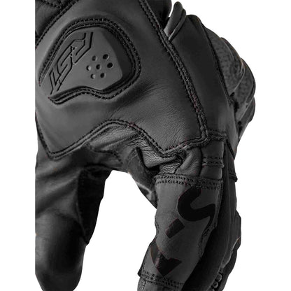 RST Moto S1 D3O Leather Gloves - Black_1837138