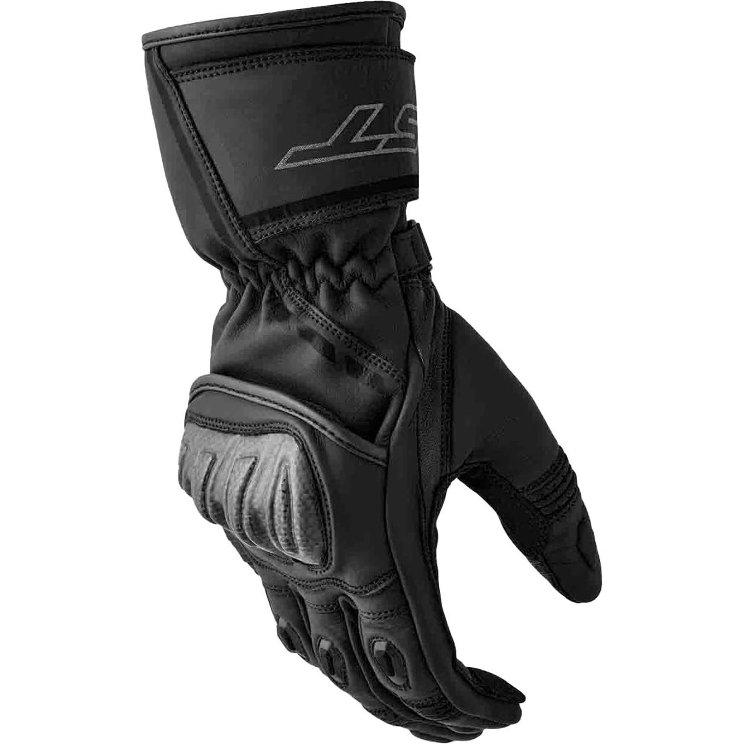 RST Moto S1 D3O Leather Gloves - Black_1838694