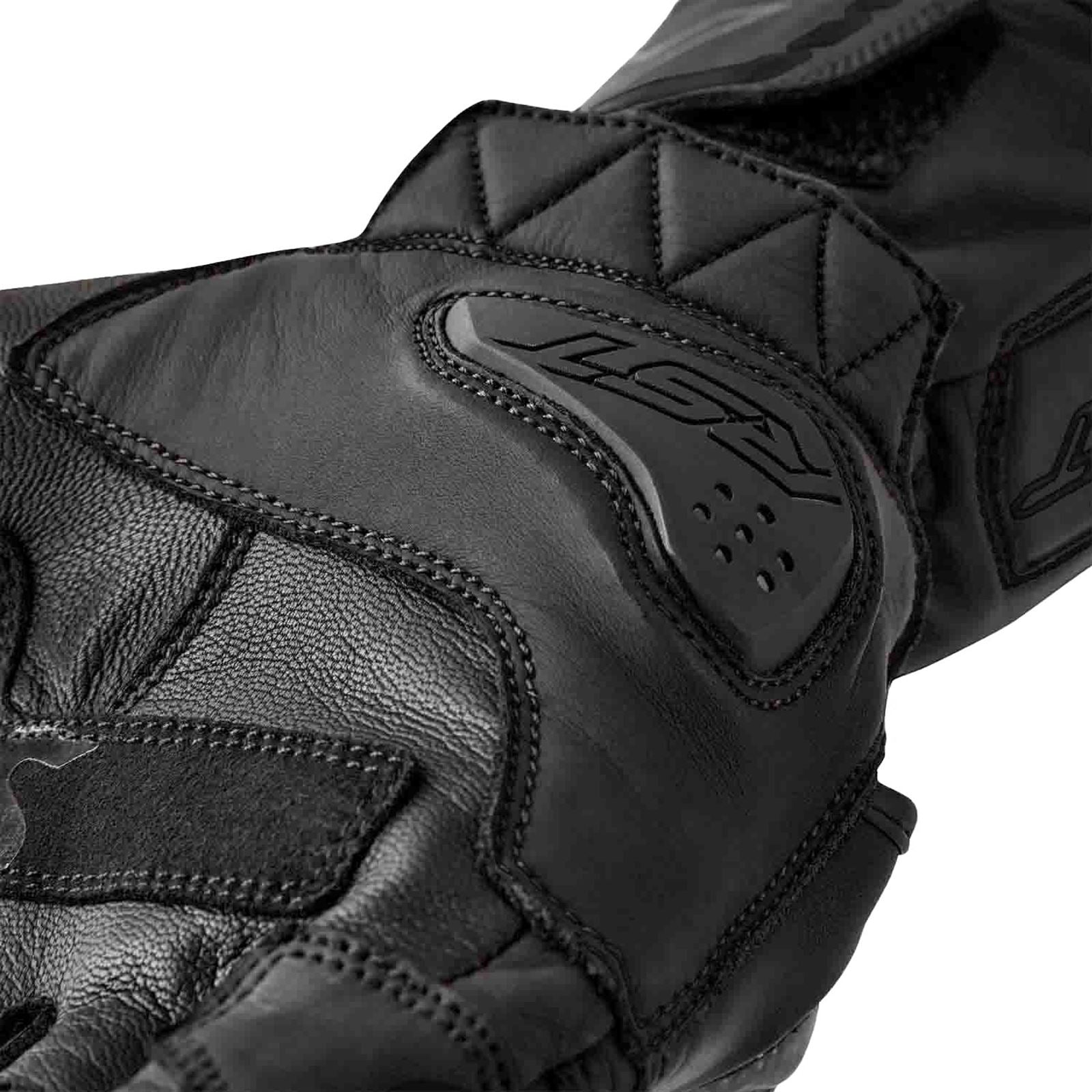 RST Moto S1 D3O Leather Gloves - Black_1838764