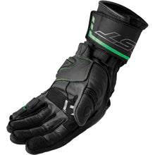 RST Moto S1 D3O Leather Gloves - Black/Flo-Green_1837204