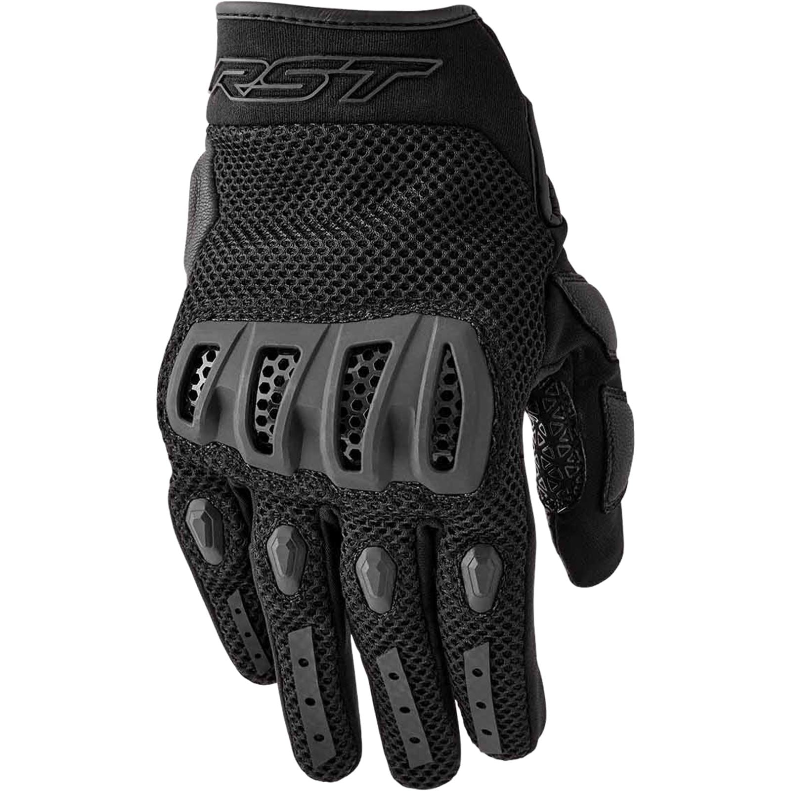 RST Moto Vortek D30 Textile Gloves - Black_1888514