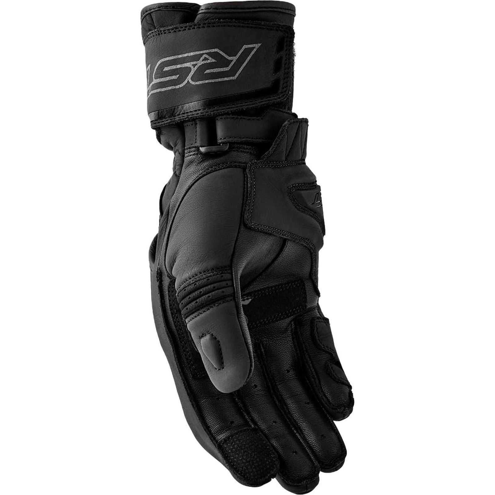 RST Moto S1 D3O Ladies Leather Gloves - Black_1837296