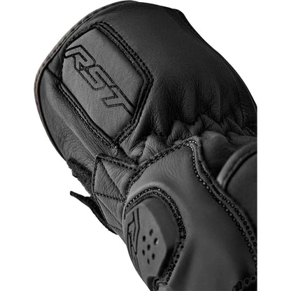 RST Moto S1 D3O Ladies Leather Gloves - Black_1838618