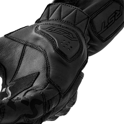 RST Moto S1 D3O Ladies Leather Gloves - Black_1839173