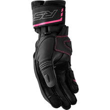 RST Moto S1 D3O Ladies Leather Gloves - Black/Pink_1837287
