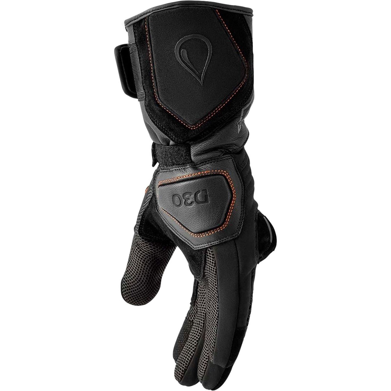 RST Moto Artic D3O Waterproof Textile Gloves - Black_1837234