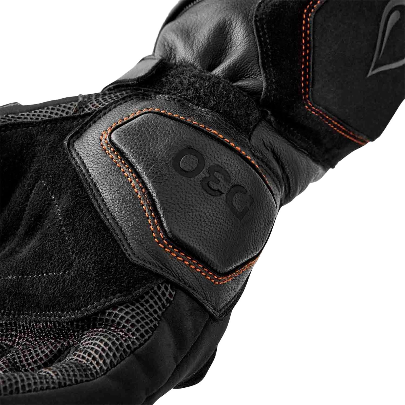 RST Moto Artic D3O Waterproof Textile Gloves - Black_1838329