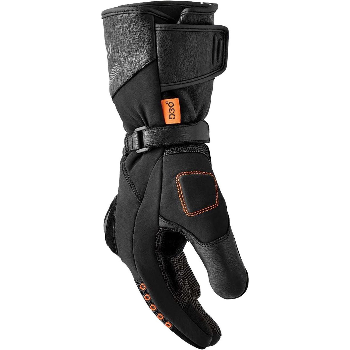 RST Moto Artic D3O Waterproof Textile Gloves - Black_1838936