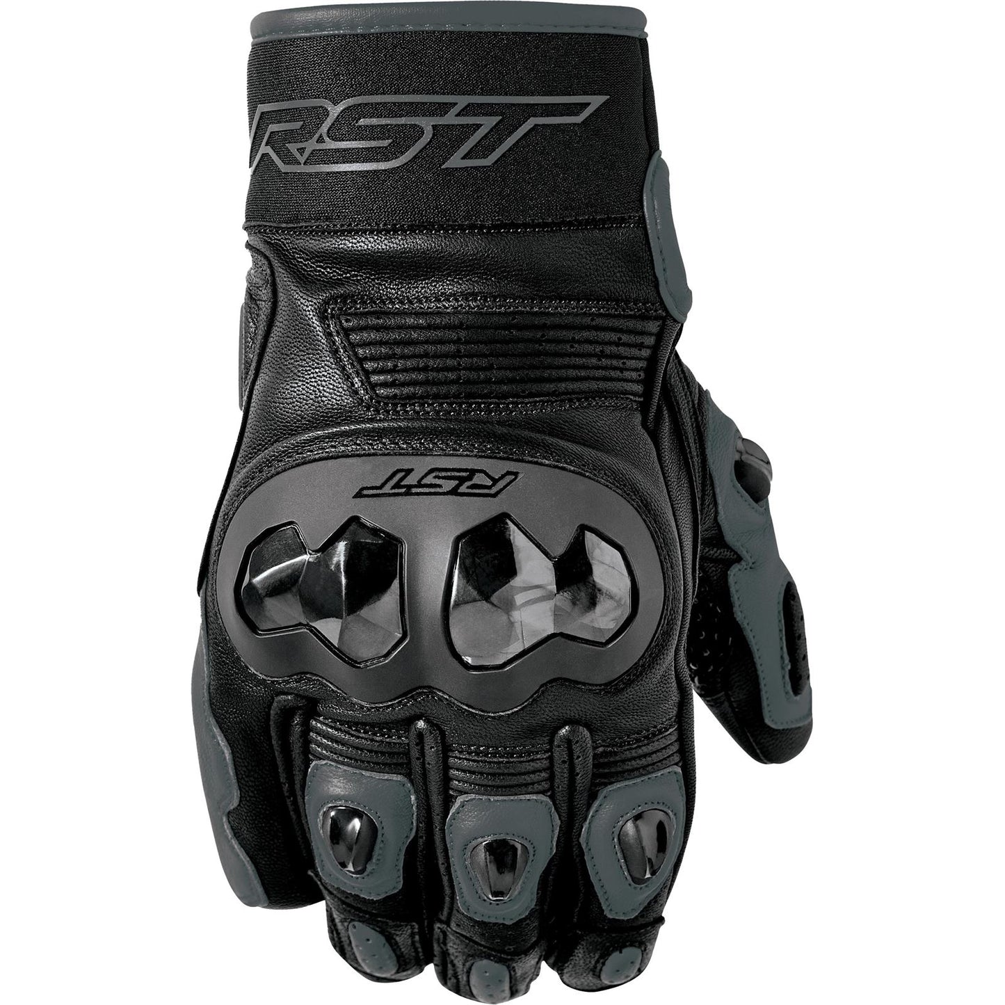 RST Moto Freestyle 3 D3O Leather Gloves - Black_1838908
