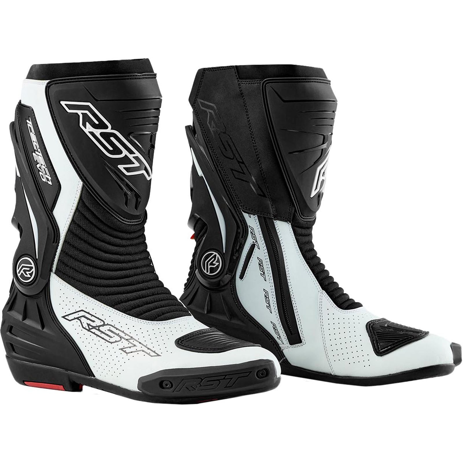 RST Moto Tractech EVO D30 Ladies Boots - Black/White_1838719