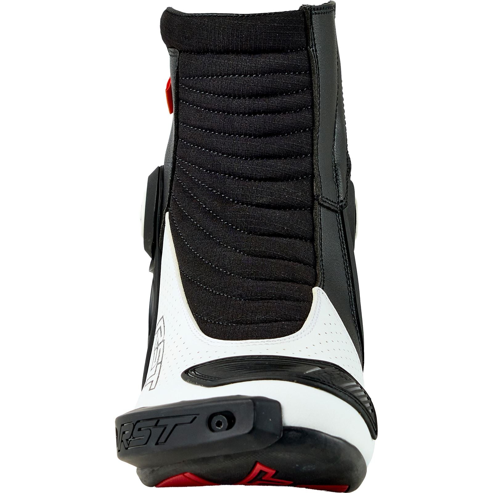 RST Moto Tractech EVO D3O Short Boots - Black/White_1888779