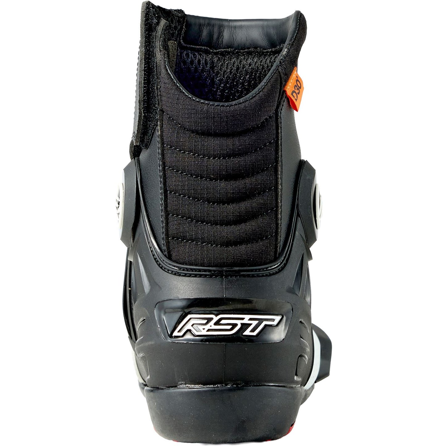 RST Moto Tractech EVO D3O Short Boots - Black/White_1888970