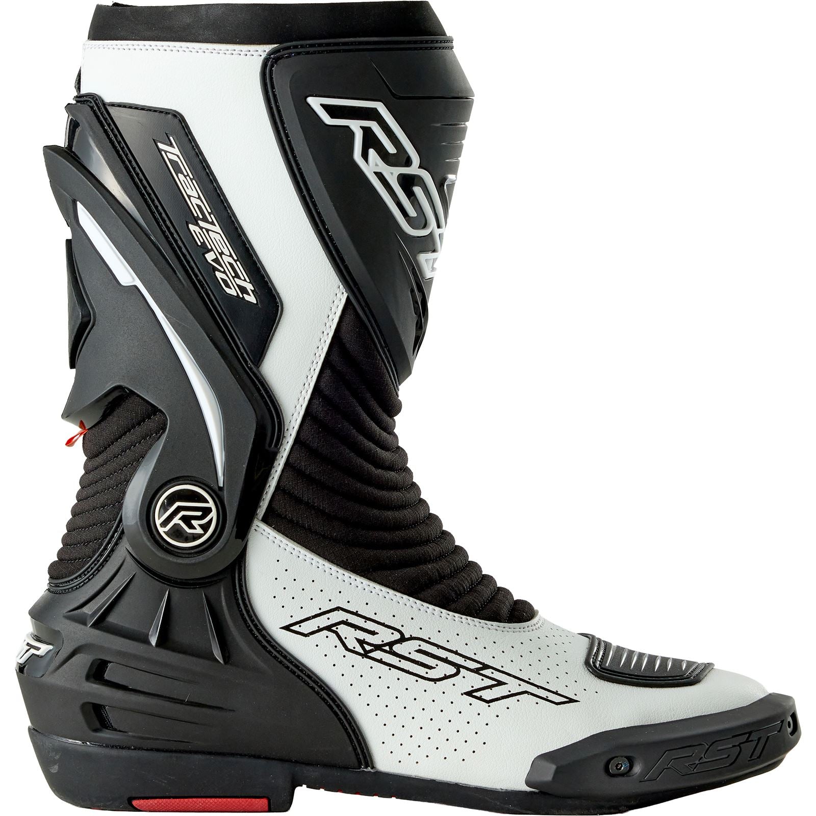 RST Moto Tractech EVO D3O Boots - Black/White_1888648