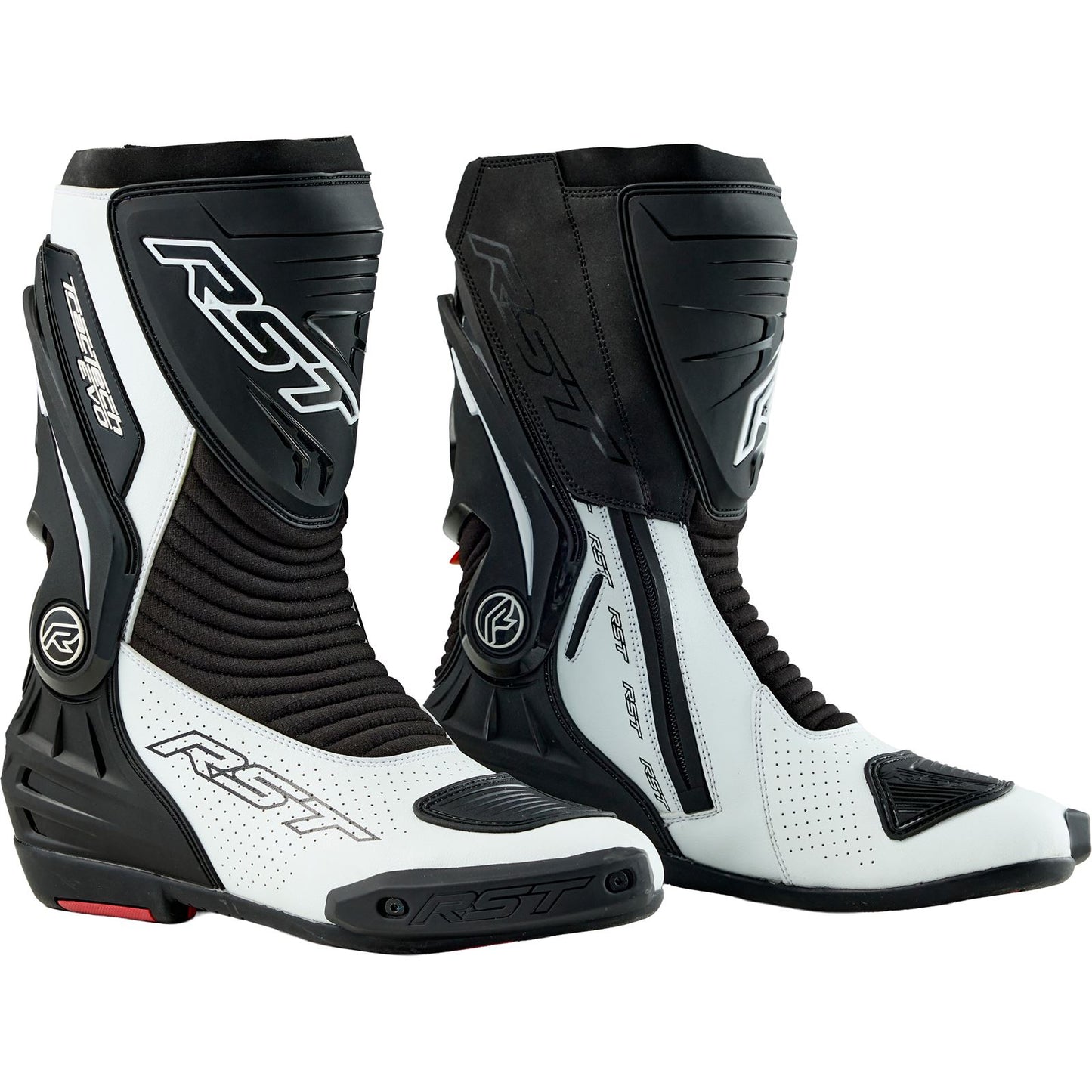 RST Moto Tractech EVO D3O Boots - Black/White_1888744