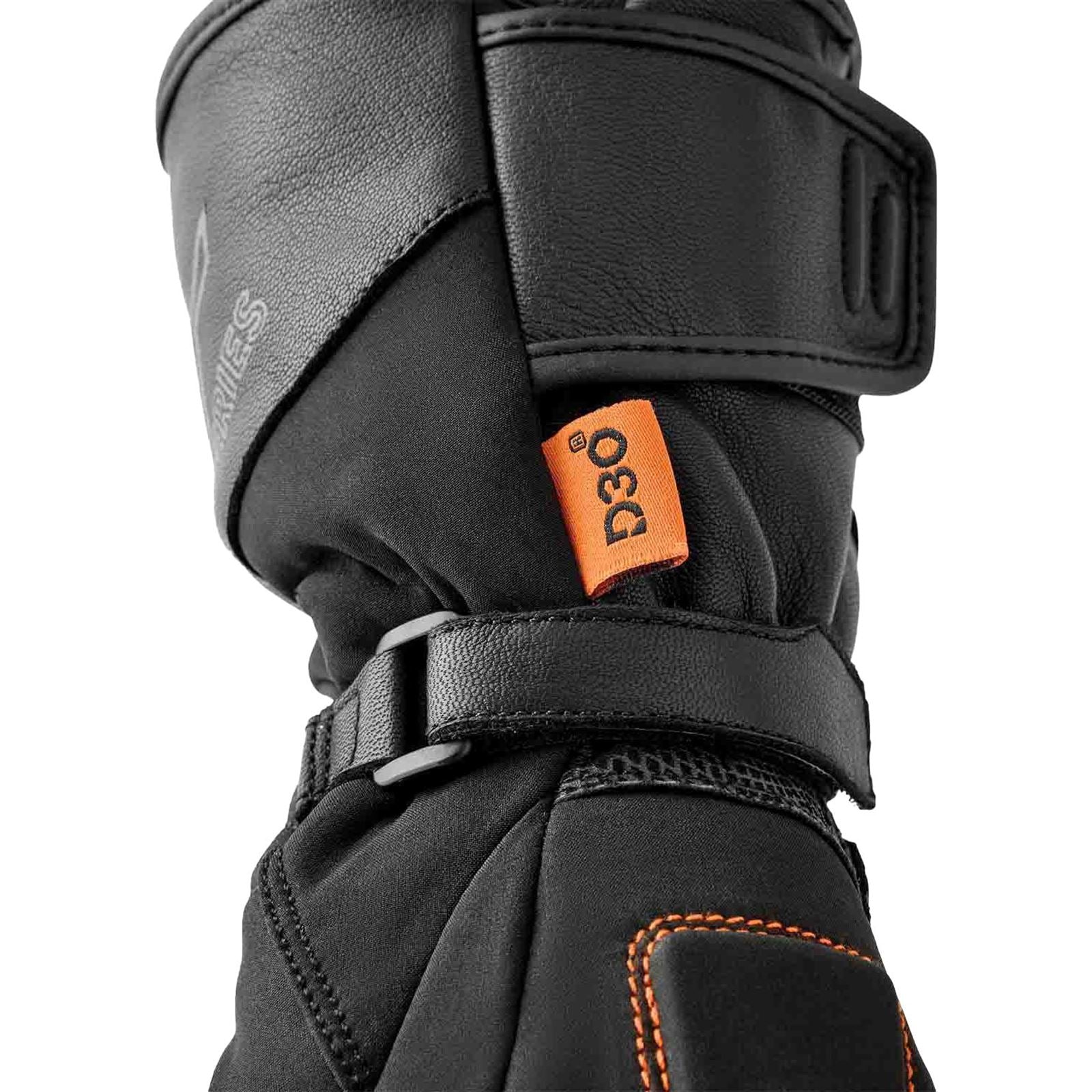 RST Moto Artic D3O Ladies Waterproof Textile Gloves - Black_1837433